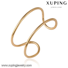 51607- Xuping brazaletes abiertos con estilo diseño de brazalete para niñas